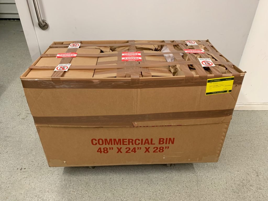 Commercial bin packing