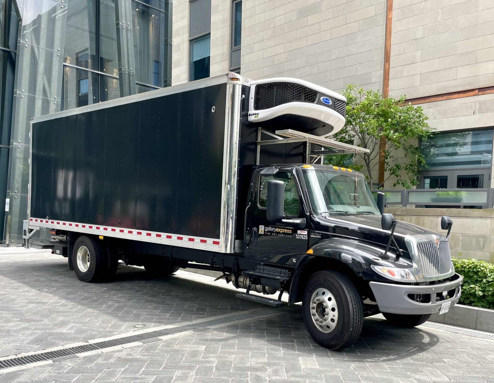 This is a photo of the company's international shuttle.